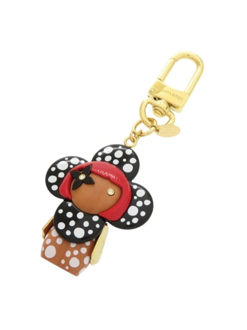 Louis Vuitton YK Porte Cles Vivienne Infinity Dot Yayoi Kusama Key